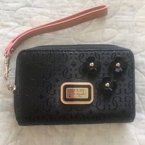 Guess wristlet wallet